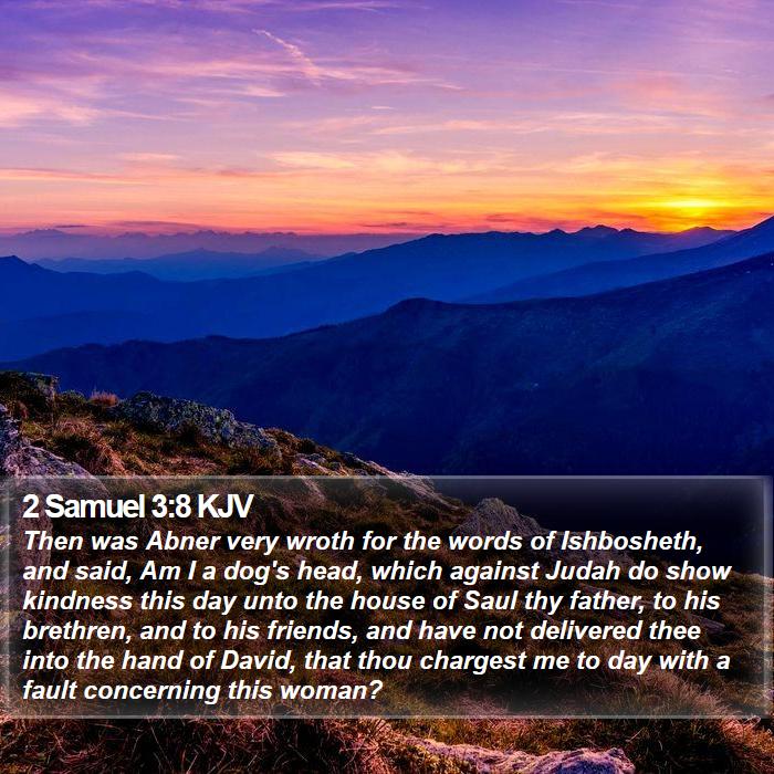 2 Samuel 3:8 KJV Bible Study