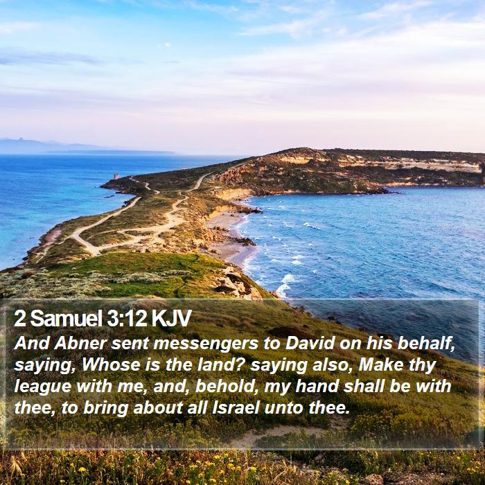 2 Samuel 3:12 KJV Bible Study