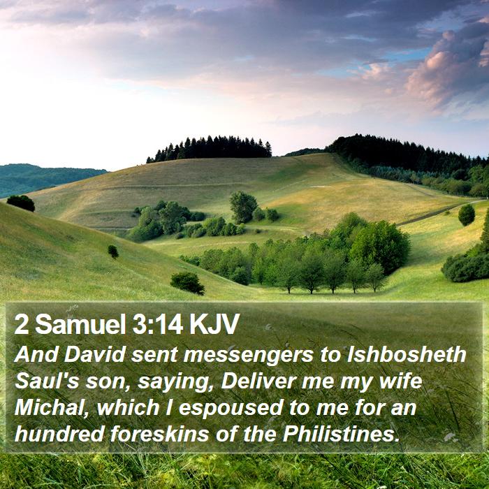 2 Samuel 3:14 KJV Bible Study