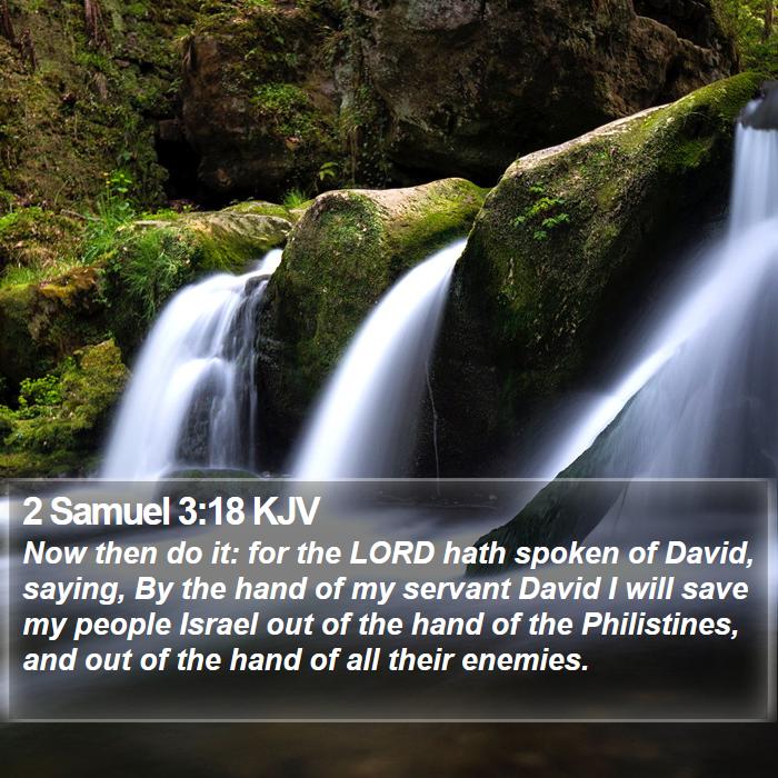 2 Samuel 3:18 KJV Bible Study