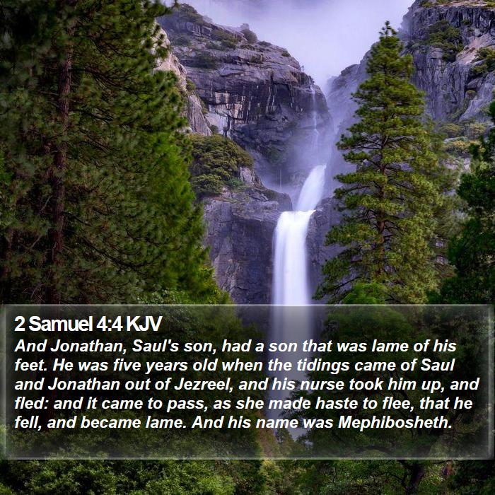 2 Samuel 4:4 KJV Bible Study