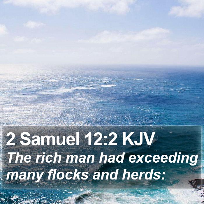 2 Samuel 12:2 KJV Bible Study