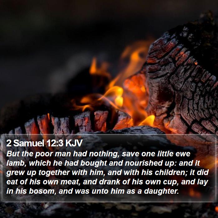 2 Samuel 12:3 KJV Bible Study