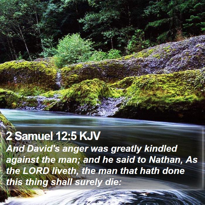 2 Samuel 12:5 KJV Bible Study