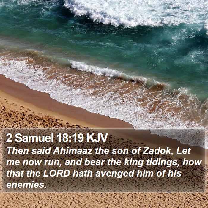 2 Samuel 18:19 KJV Bible Study