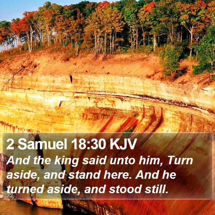 2 Samuel 18:30 KJV Bible Study