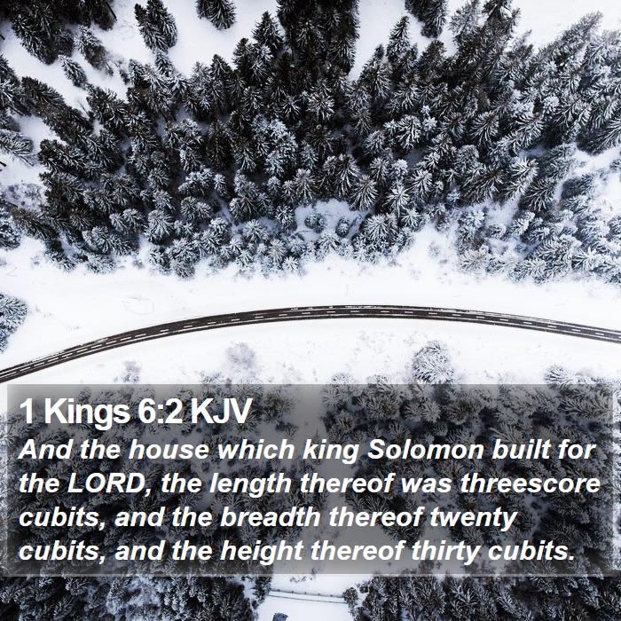 1 Kings 6:2 KJV Bible Study