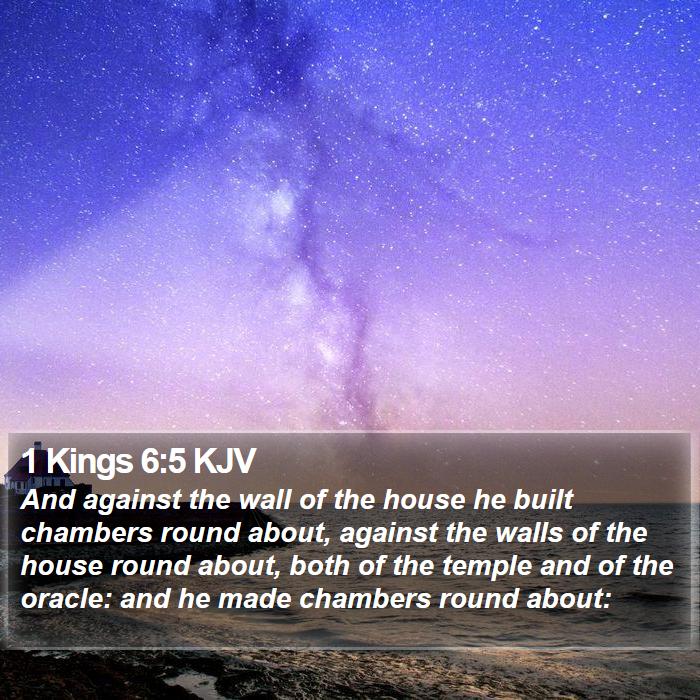 1 Kings 6:5 KJV Bible Study