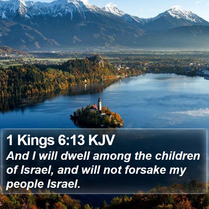 1 Kings 6:13 KJV Bible Study