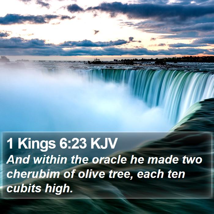 1 Kings 6:23 KJV Bible Study