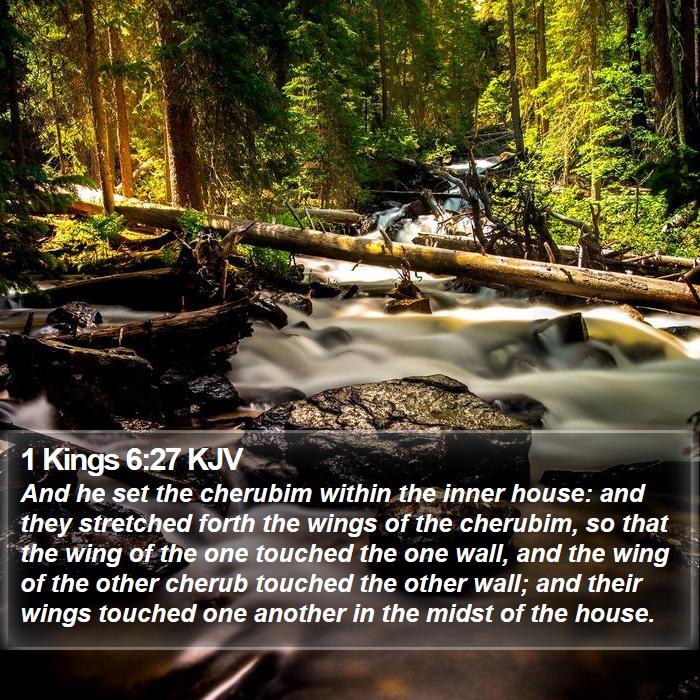 1 Kings 6:27 KJV Bible Study