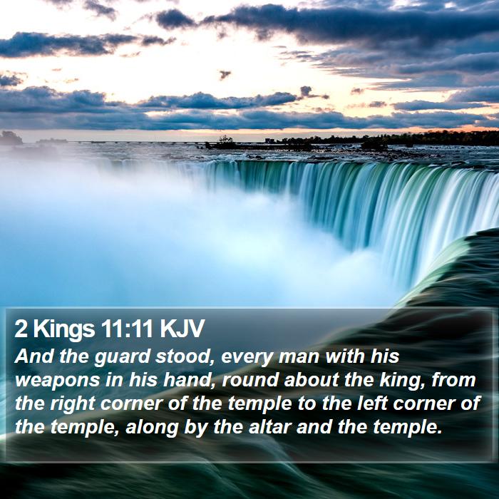 2 Kings 11:11 KJV Bible Study