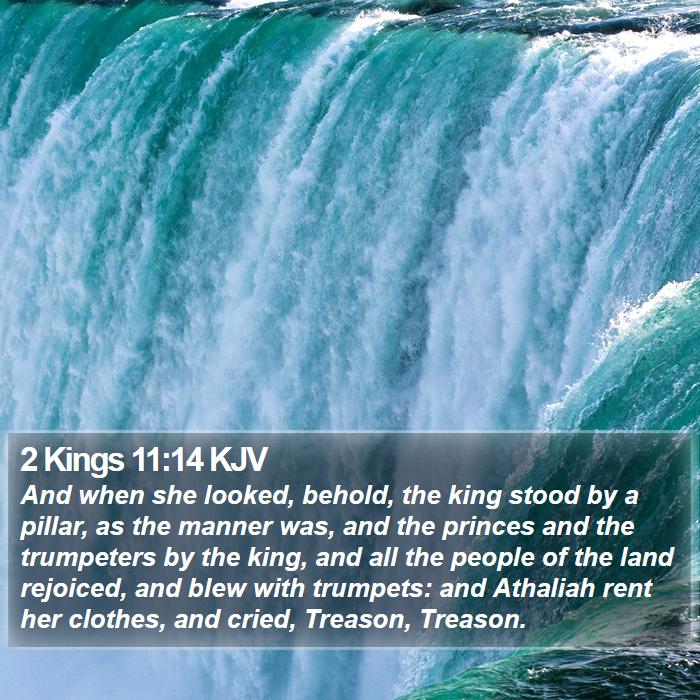 2 Kings 11:14 KJV Bible Study