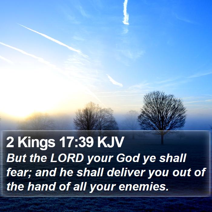 2 Kings 17:39 KJV Bible Study