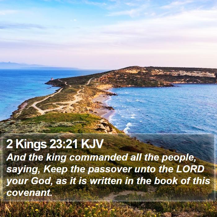 2 Kings 23:21 KJV Bible Study