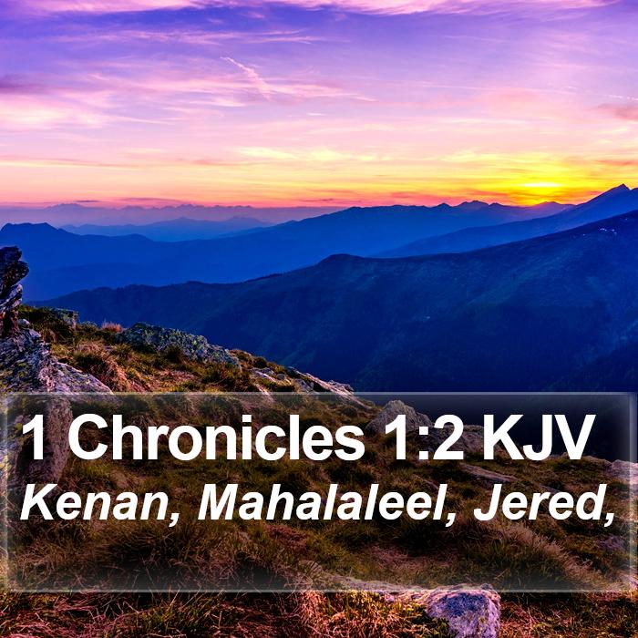 1 Chronicles 1:2 KJV Bible Study