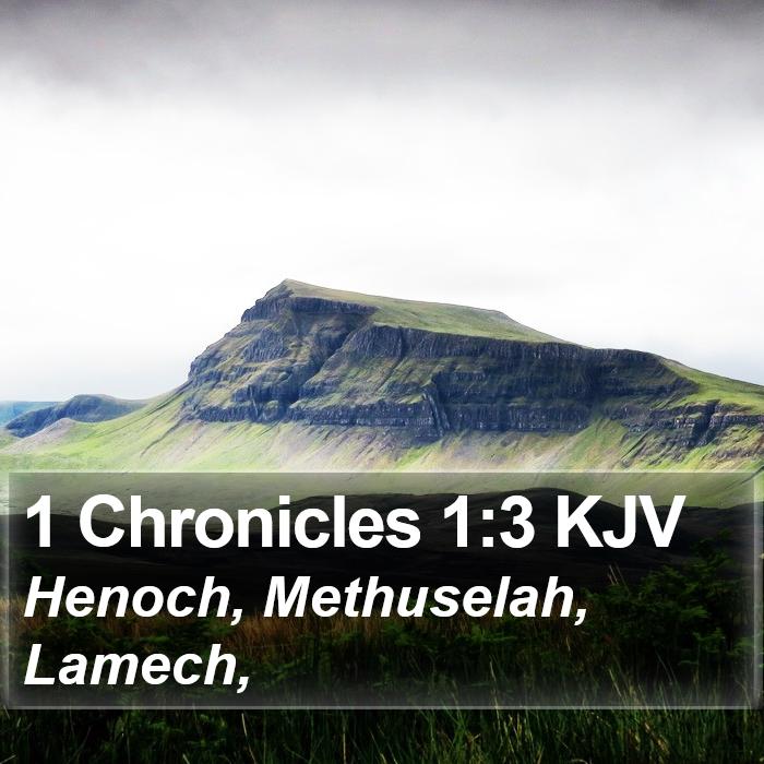 1 Chronicles 1:3 KJV Bible Study