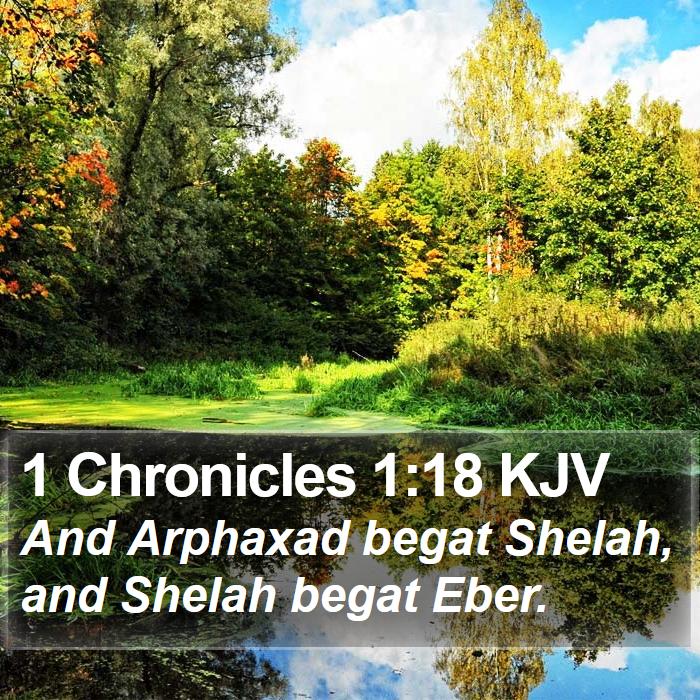 1 Chronicles 1:18 KJV Bible Study