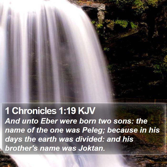 1 Chronicles 1:19 KJV Bible Study