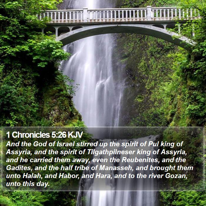 1 Chronicles 5:26 KJV Bible Study