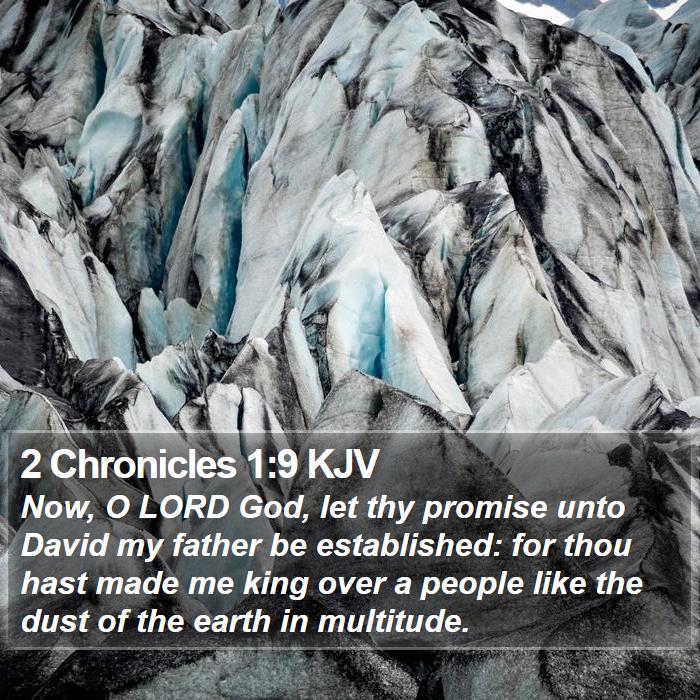 2 Chronicles 1:9 KJV Bible Study