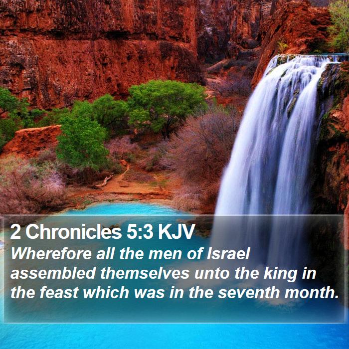 2 Chronicles 5:3 KJV Bible Study