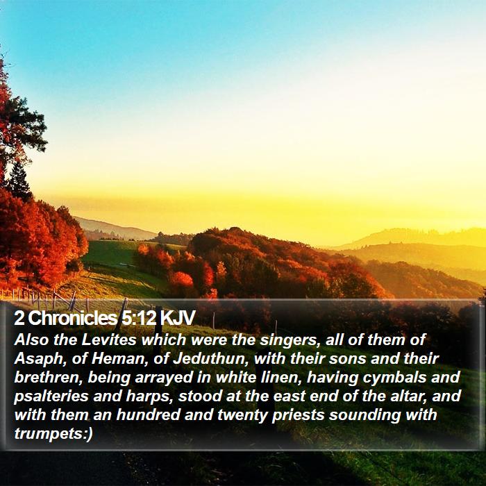 2 Chronicles 5:12 KJV Bible Study