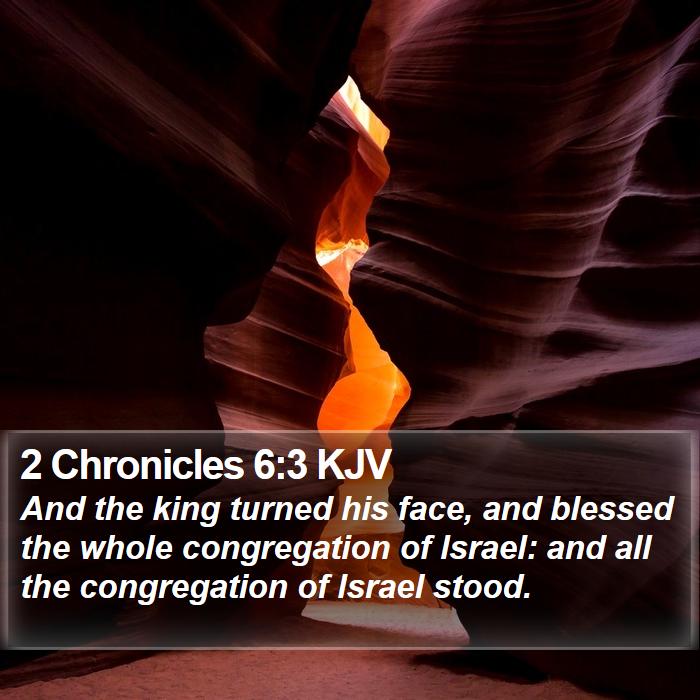 2 Chronicles 6:3 KJV Bible Study