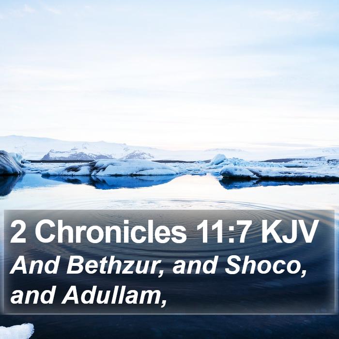 2 Chronicles 11:7 KJV Bible Study