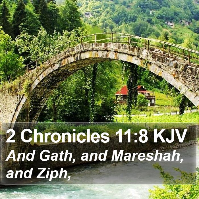 2 Chronicles 11:8 KJV Bible Study