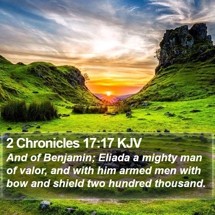 2 Chronicles 17:17 KJV Bible Study