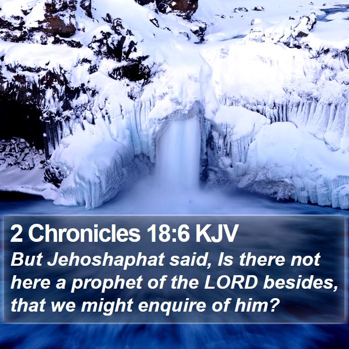 2 Chronicles 18:6 KJV Bible Study