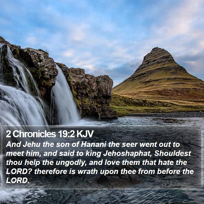 2 Chronicles 19:2 KJV Bible Study