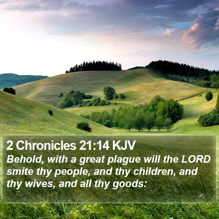 2 Chronicles 21:14 KJV Bible Study