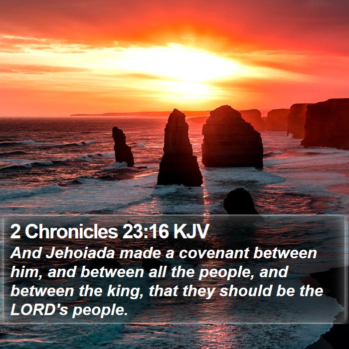 2 Chronicles 23:16 KJV Bible Study