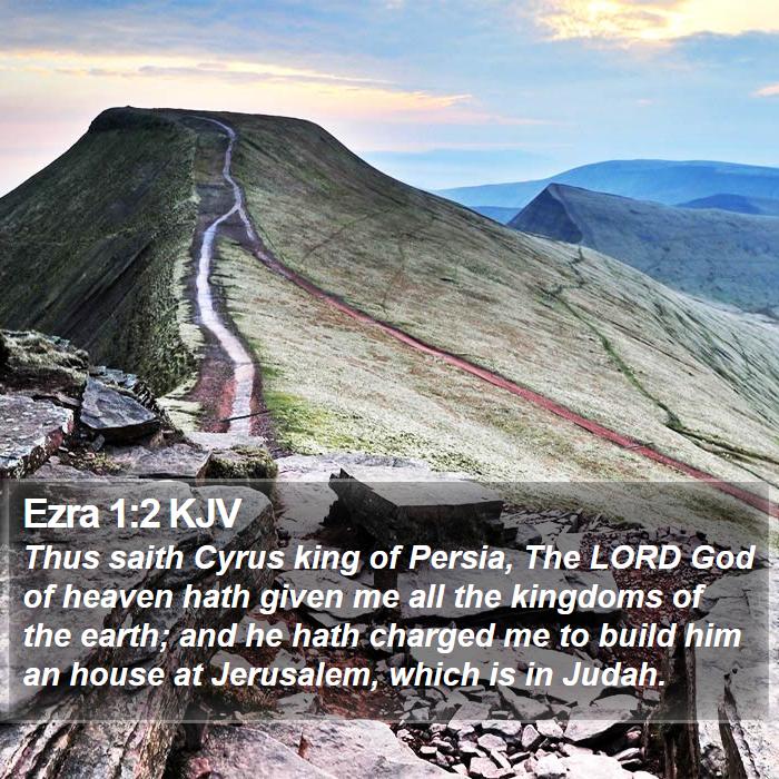 Ezra 1:2 KJV Bible Study