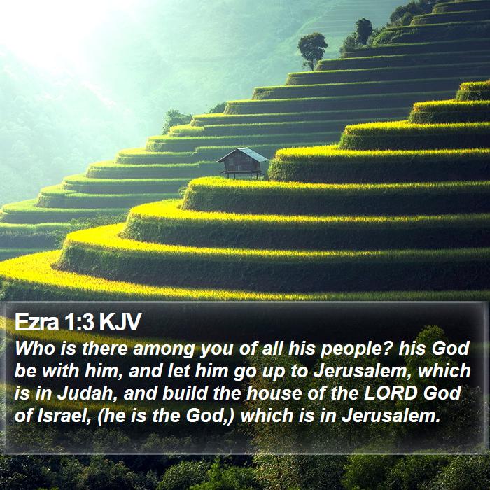 Ezra 1:3 KJV Bible Study