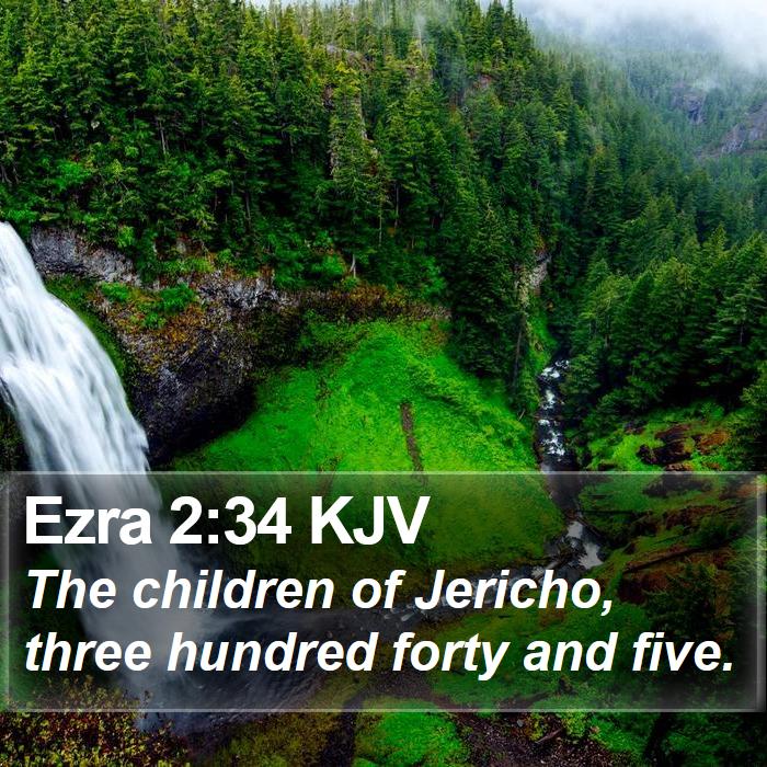 Ezra 2:34 KJV Bible Study