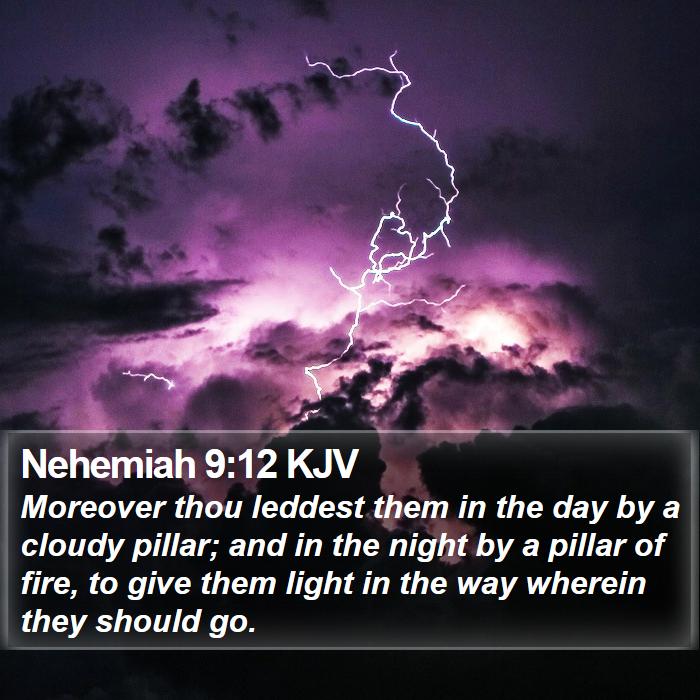 Nehemiah 9:12 KJV Bible Study