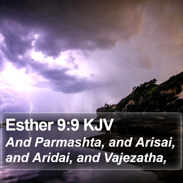 Esther 9:9 KJV Bible Study