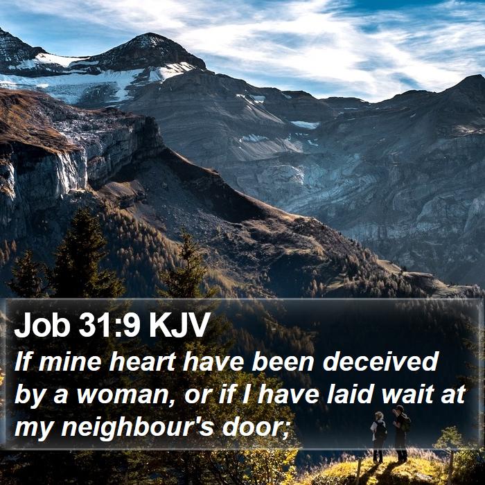 Job 31:9 KJV Bible Study