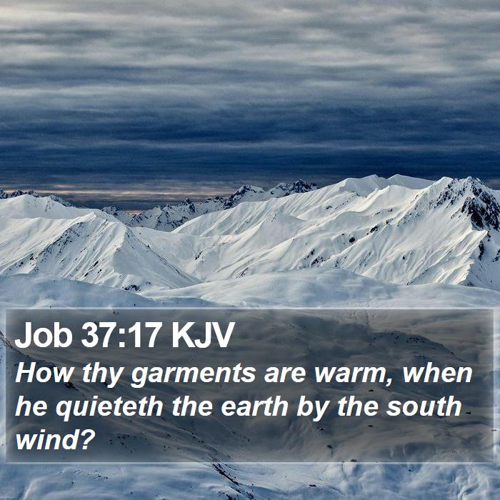 Job 37:17 KJV Bible Study