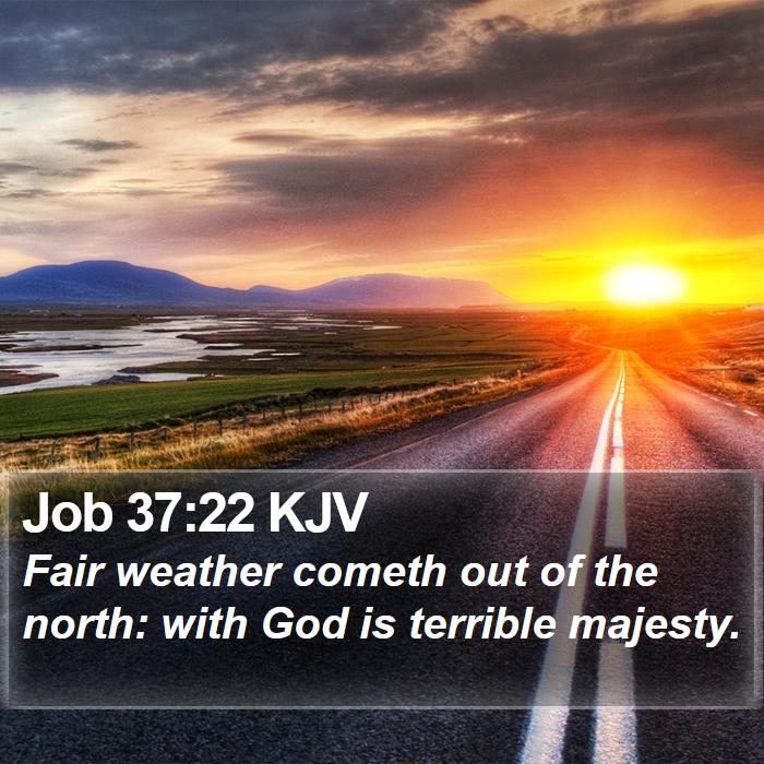 Job 37:22 KJV Bible Study