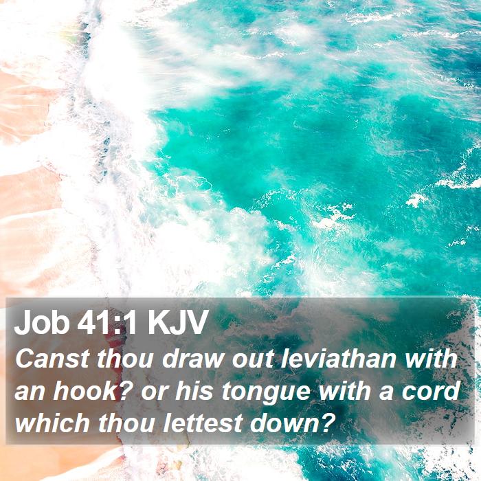 Job 41:1 KJV Bible Study