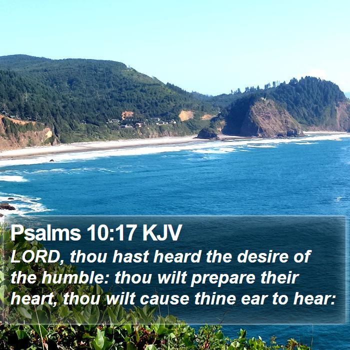 Psalms 10:17 KJV Bible Study