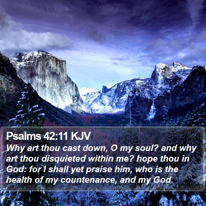 Psalms 42:11 KJV Bible Study