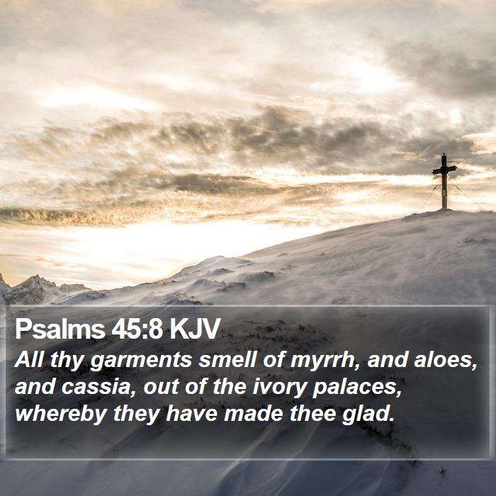 Psalms 45:8 KJV Bible Study