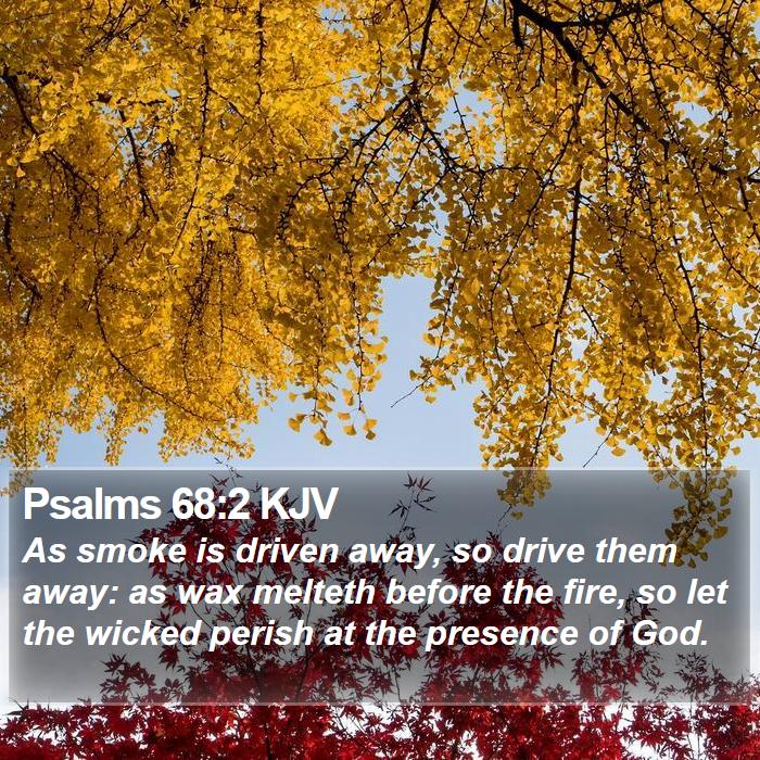 Psalms 68:2 KJV Bible Study