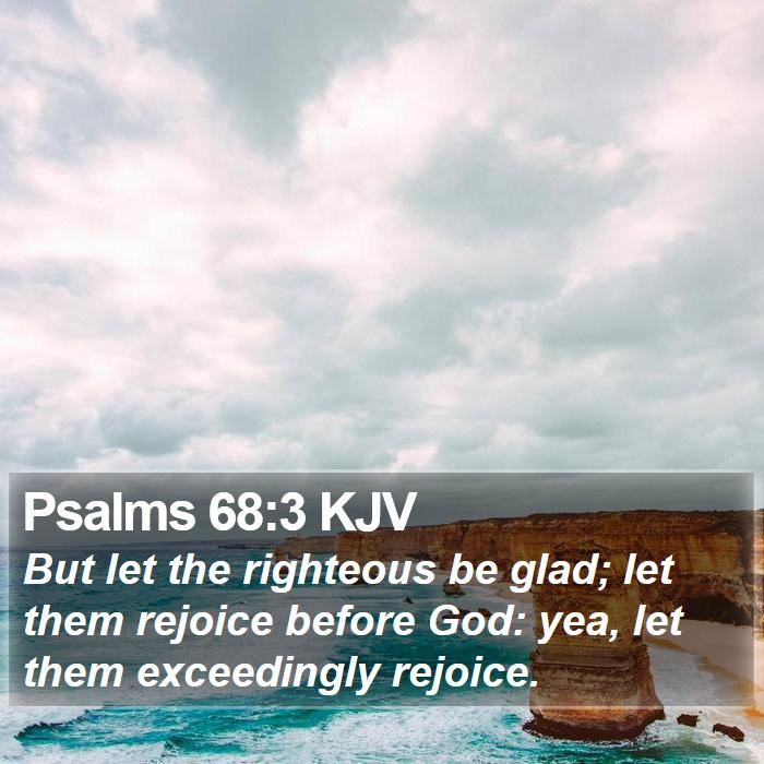 Psalms 68:3 KJV Bible Study