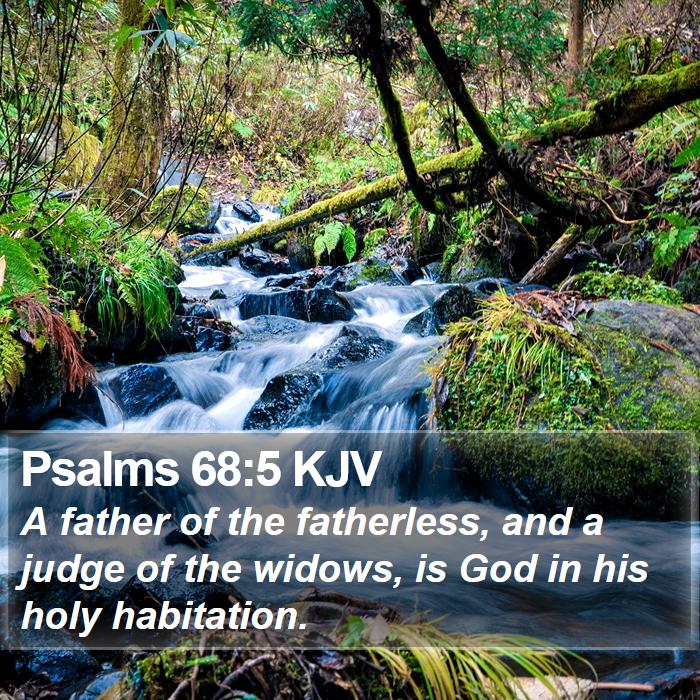 Psalms 68:5 KJV Bible Study